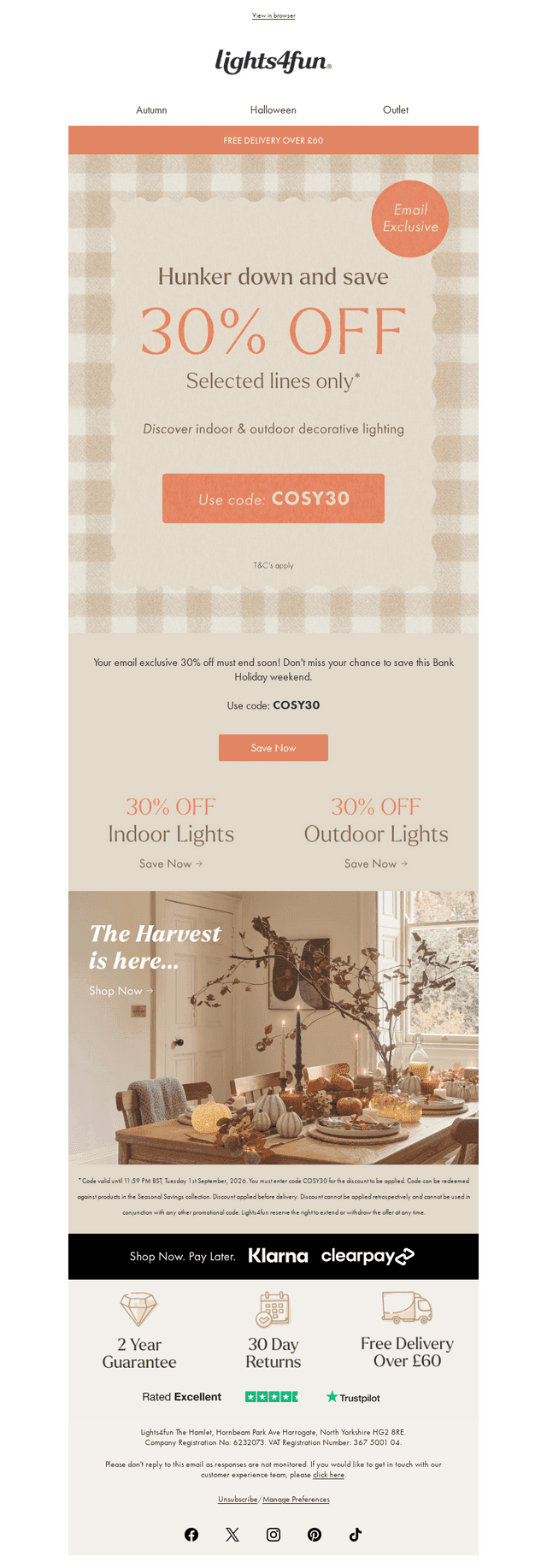 🧡 30% OFF must end soon