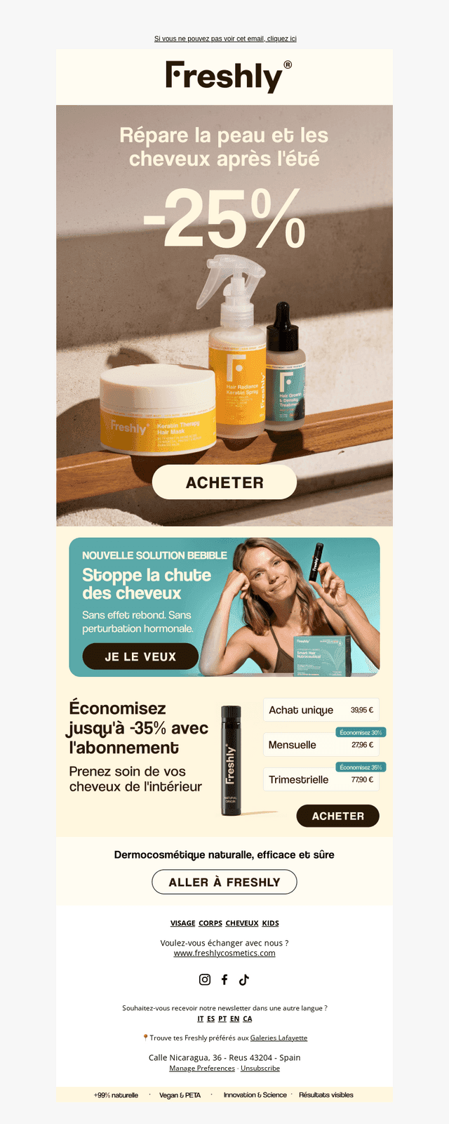 Après le soleil... 😏 -25%