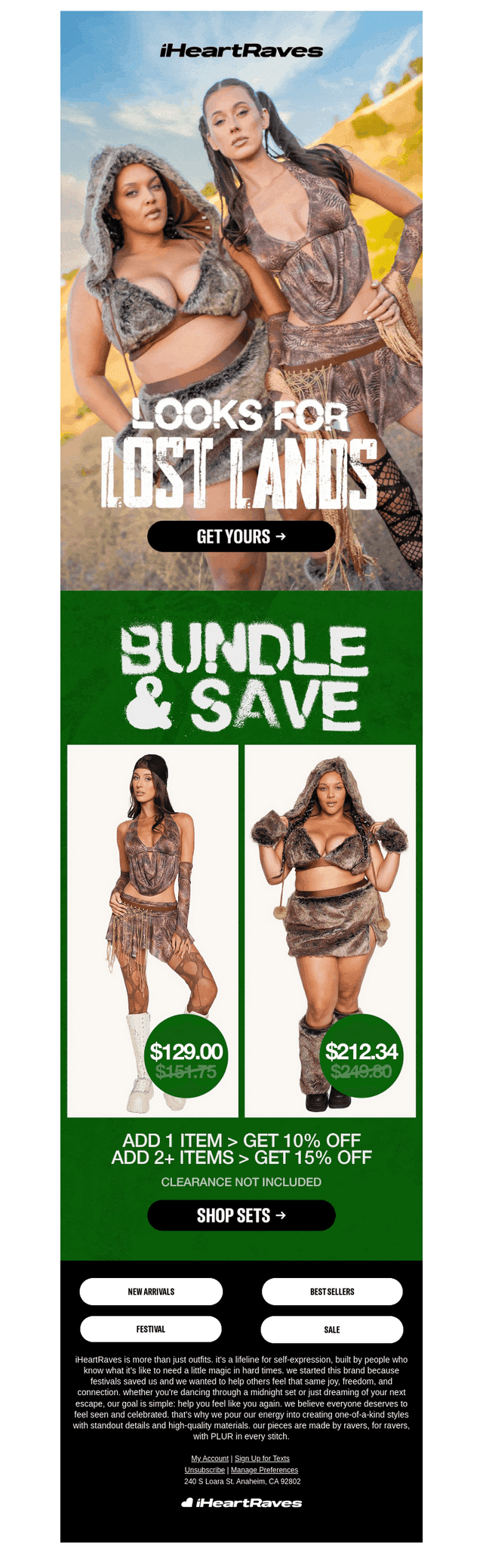 bundle & save on your lost lands look 🔥