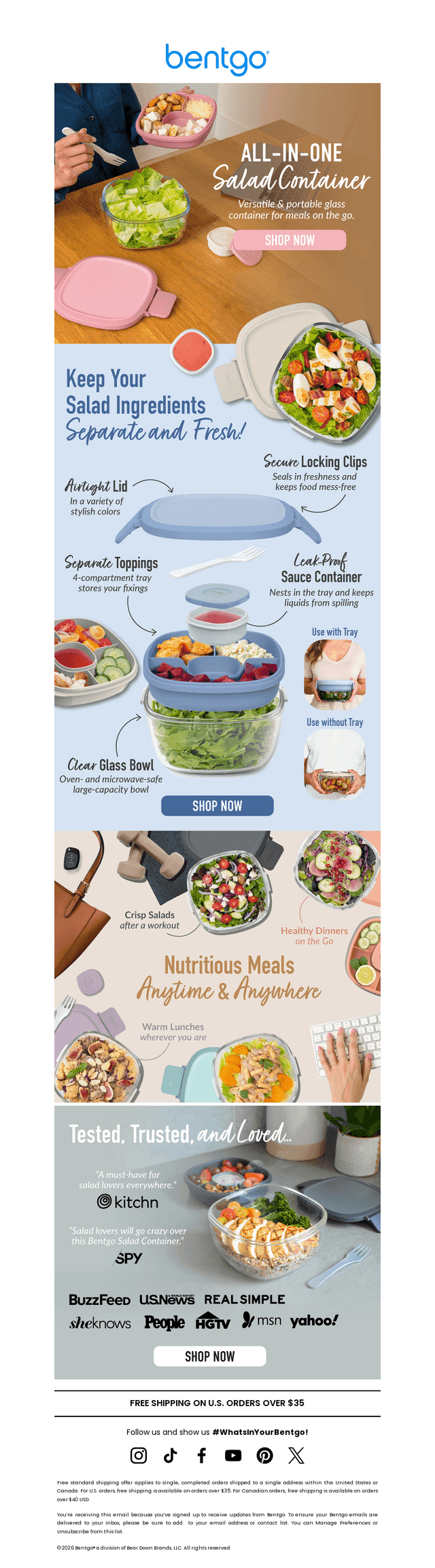 Keep Your Salads Fresh On The Go