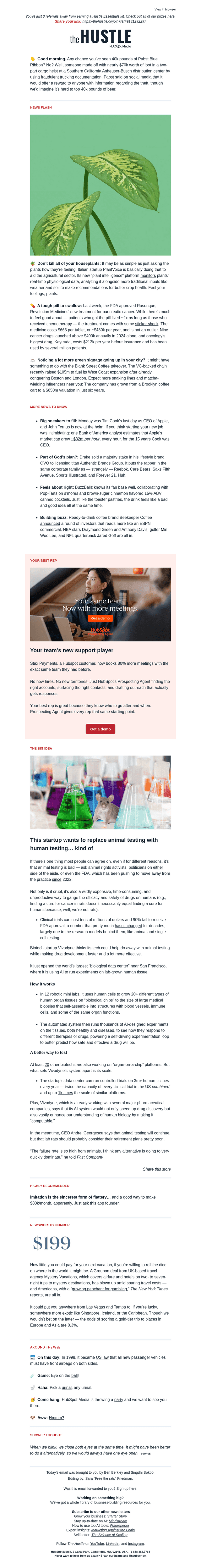 🔬  Lab rats, rejoice!