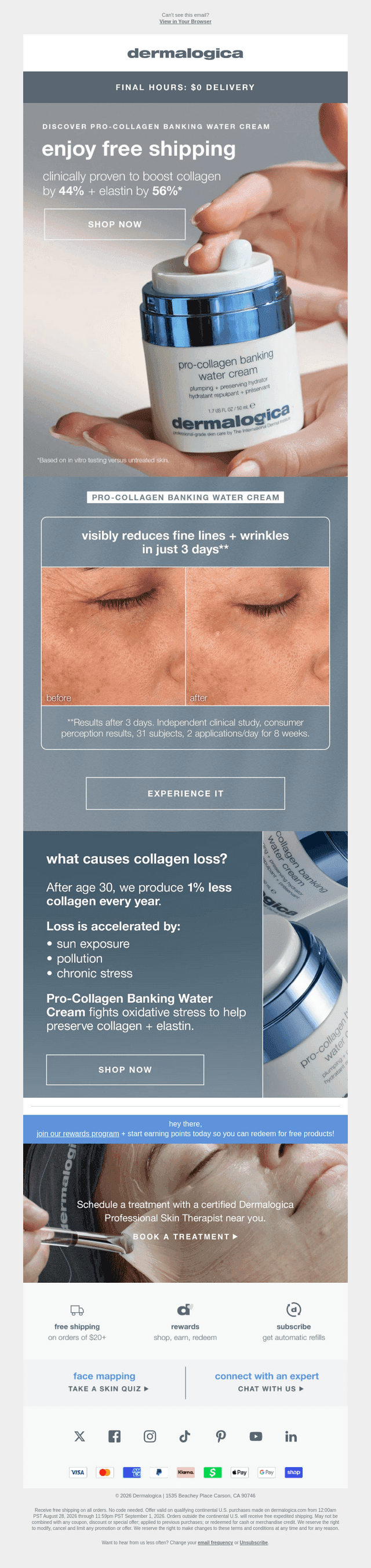 Dermalogica email from Tue, Sep 1, 2026