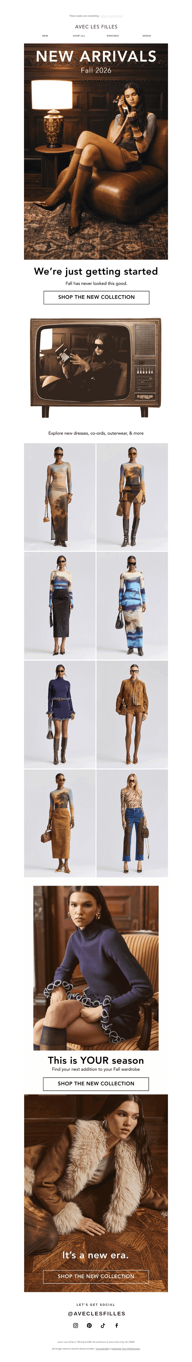 JUST LANDED: New Arrivals