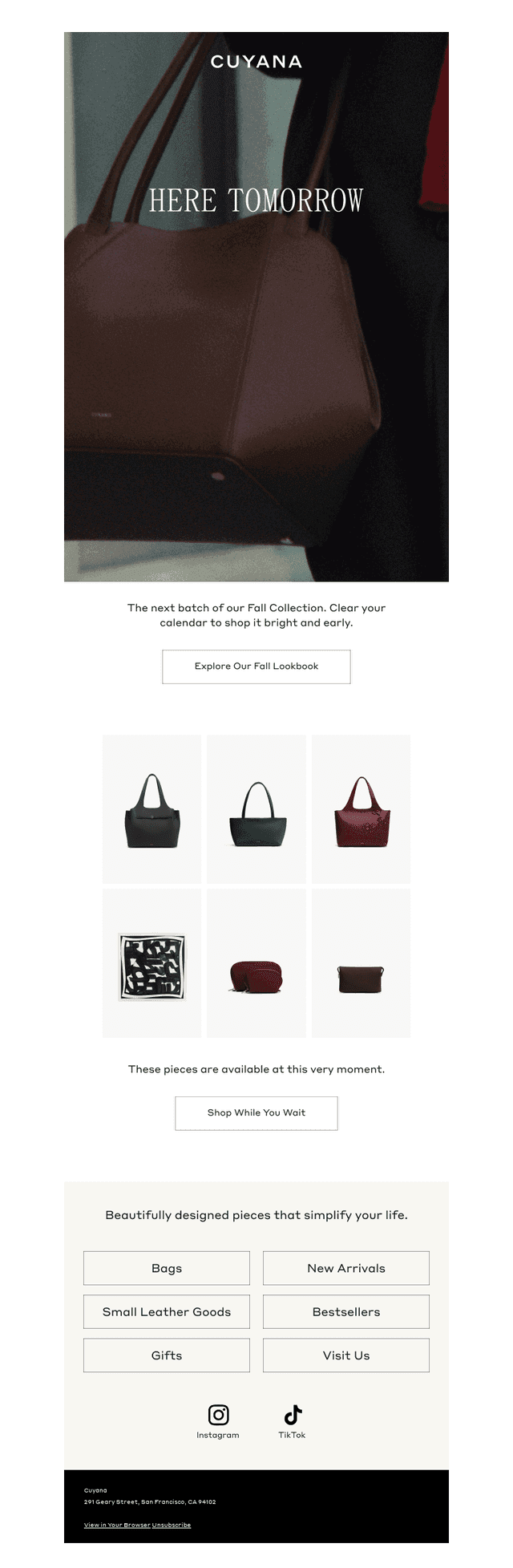 Here Tomorrow: New Arrivals