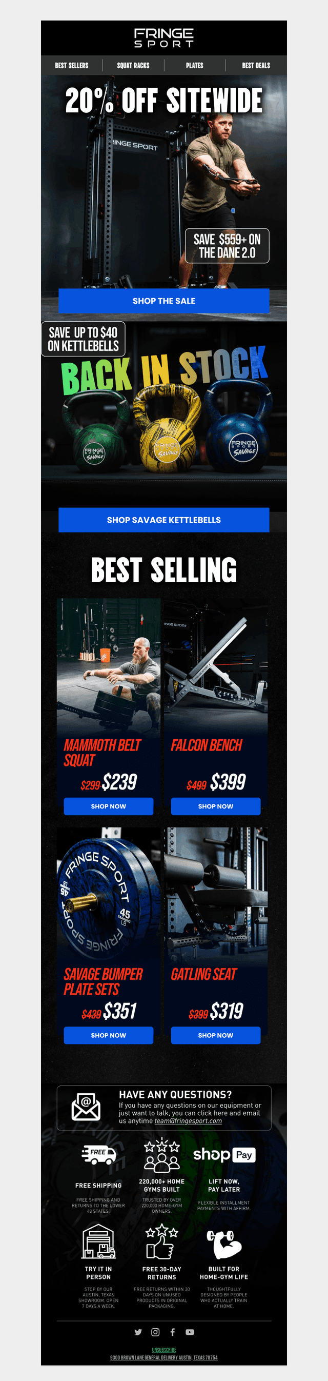 Everything is 20% OFF Right Now
