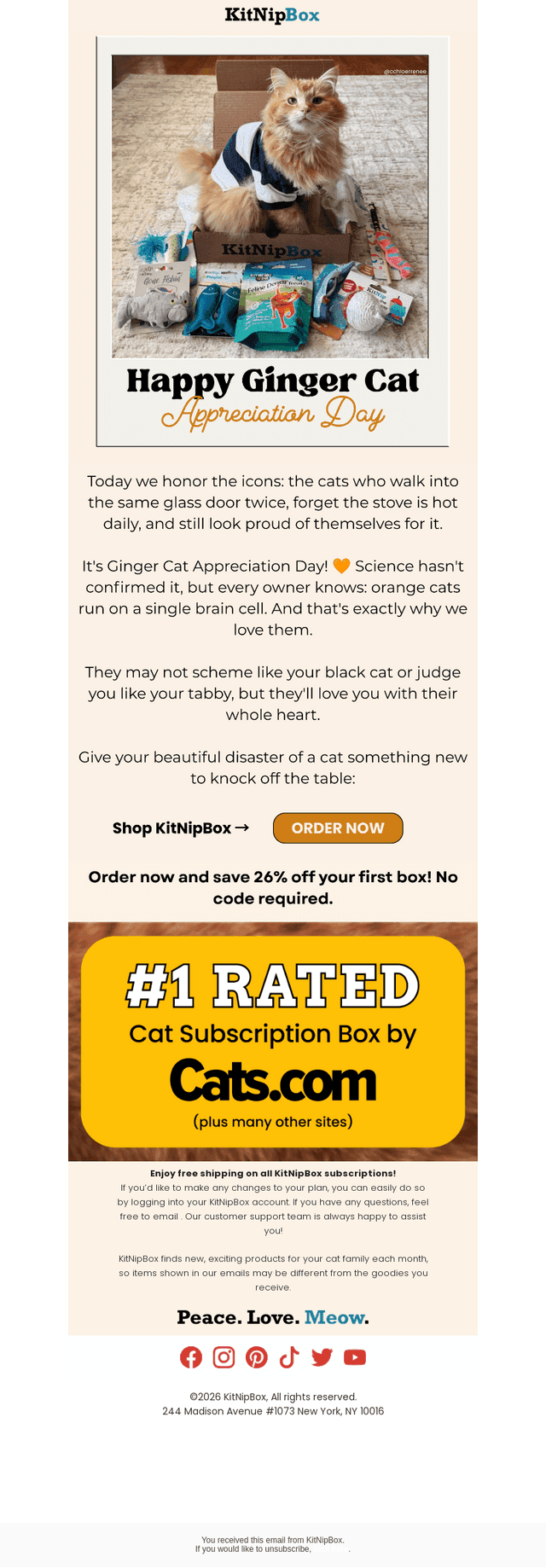 KitNipBox email from Tue, Sep 1, 2026
