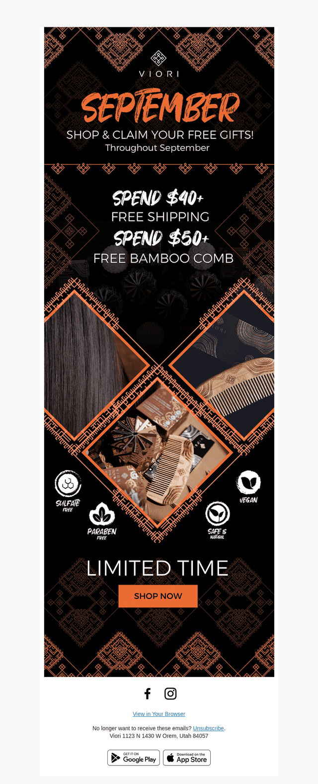 September Perk: A FREE Bamboo Comb