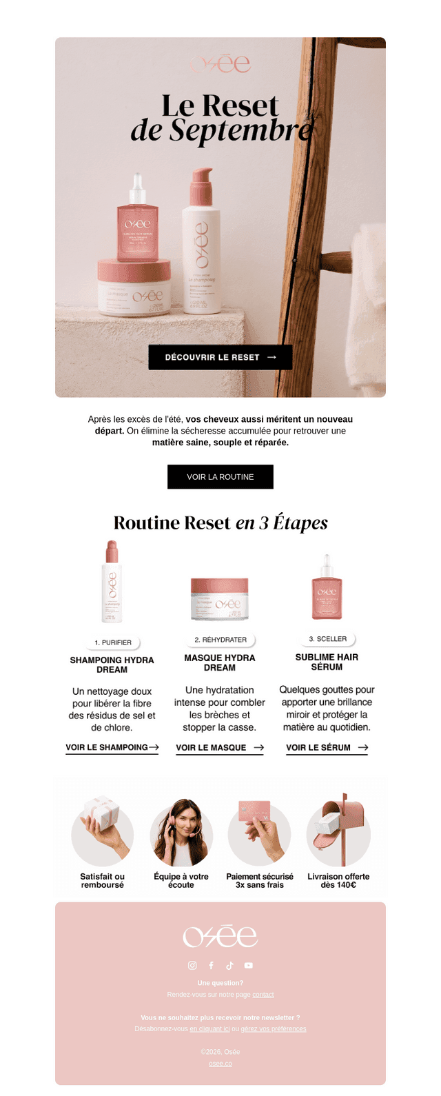 Votre routine reset de Septembre 💧