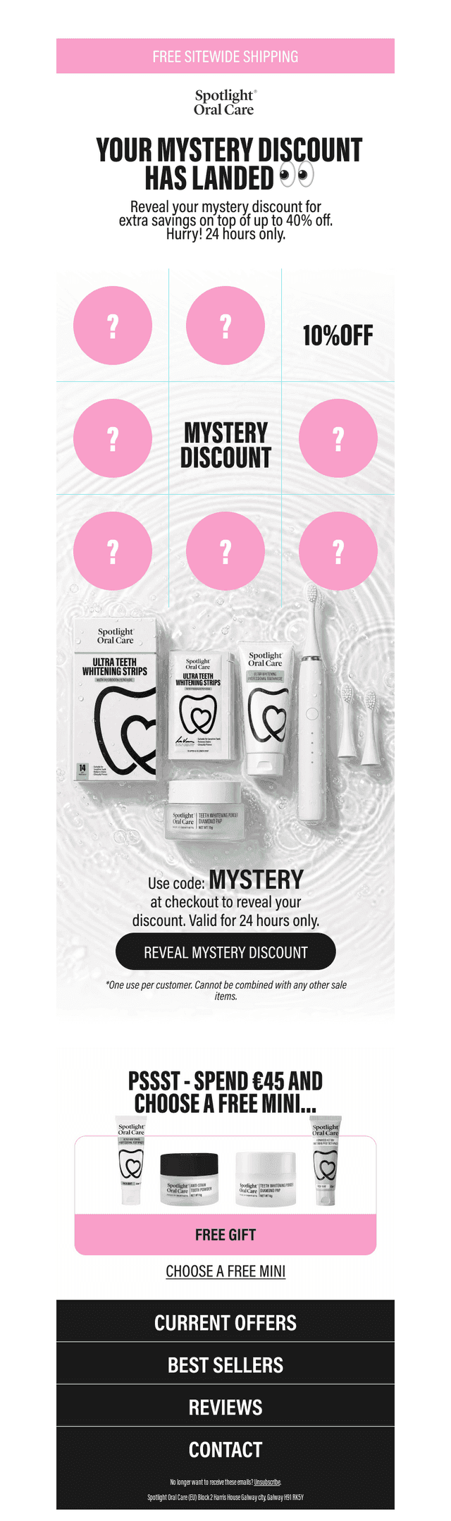 Spotlight Oral Care email from Wed, Sep 2, 2026