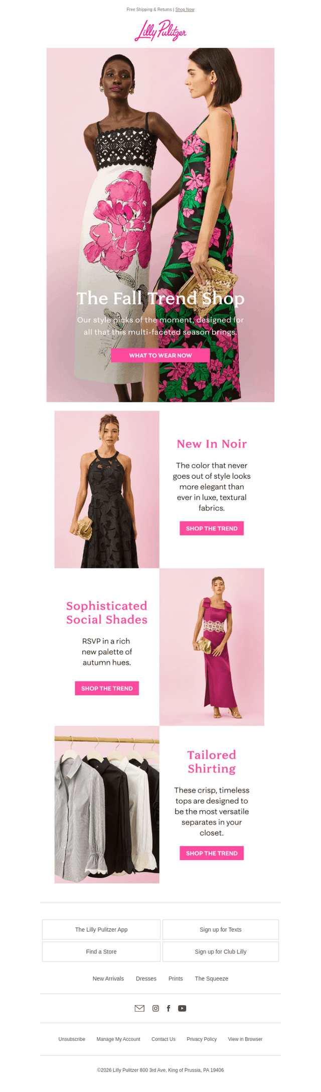 Now In: Style Picks for Fall