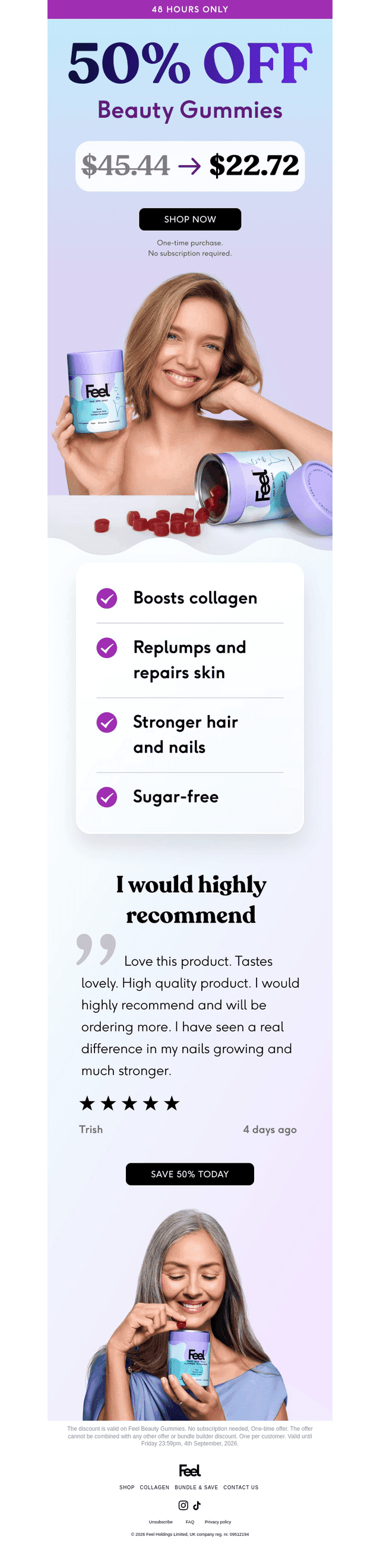 💜 50% OFF 💜 Beauty Gummies