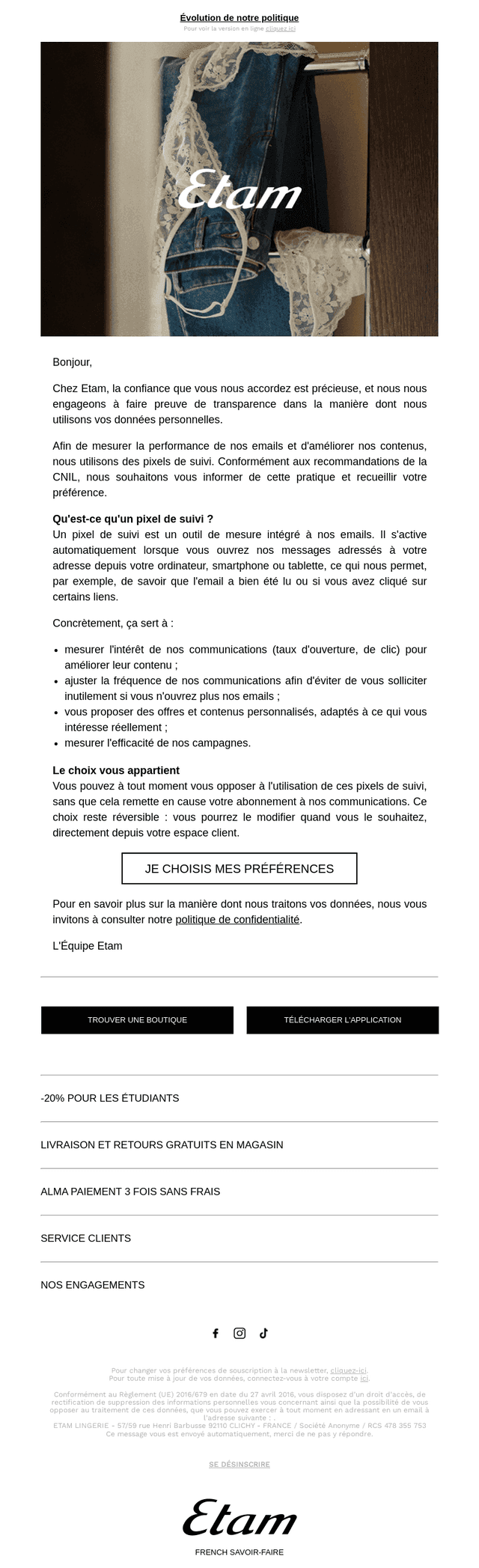Votre expérience, vos choix