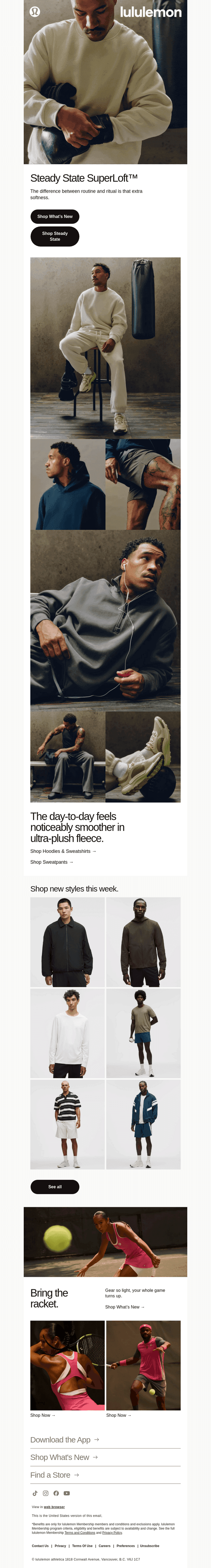 What’s new: a next-level rest day