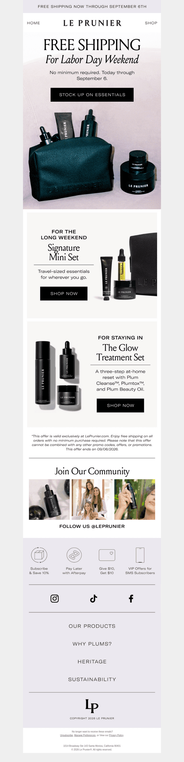 Enjoy Complimentary Shipping This Weekend