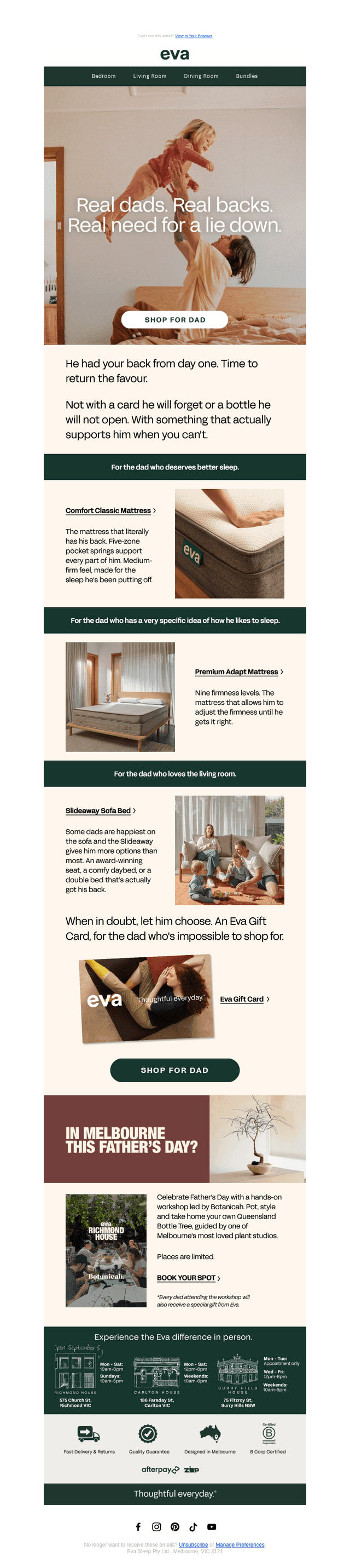 For the dad who never asks