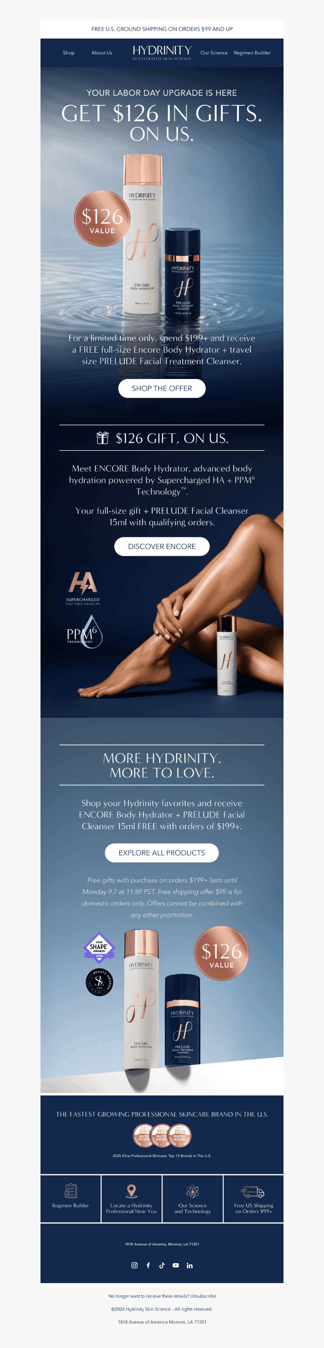 Hydrinity email from Thu, Sep 3, 2026