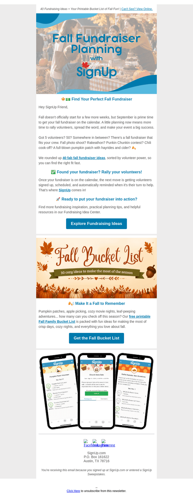 🎉🍂💰 What's Your Plan for Fall Funds & Fun?