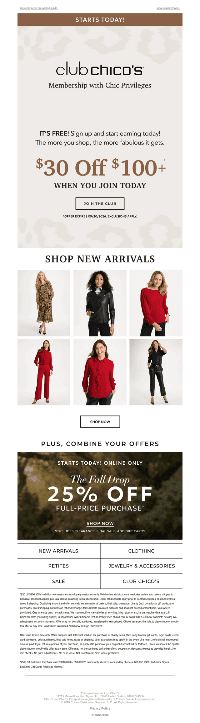 Join us & get $30 off $100+ (exclusions apply)