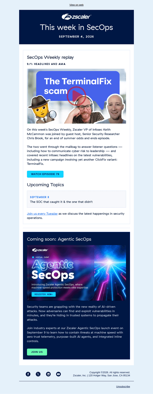 ZScaler email from Fri, Sep 4, 2026