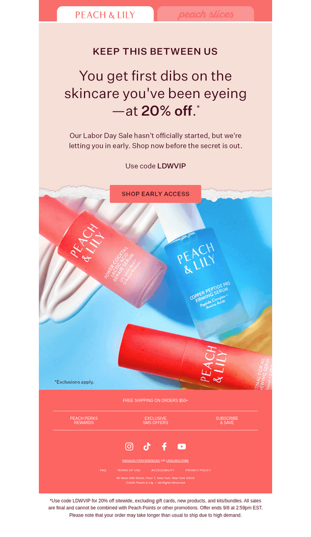 Your 20% off head start ends soon