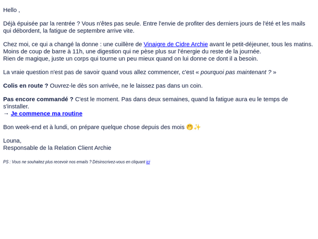 Re: message de Louna