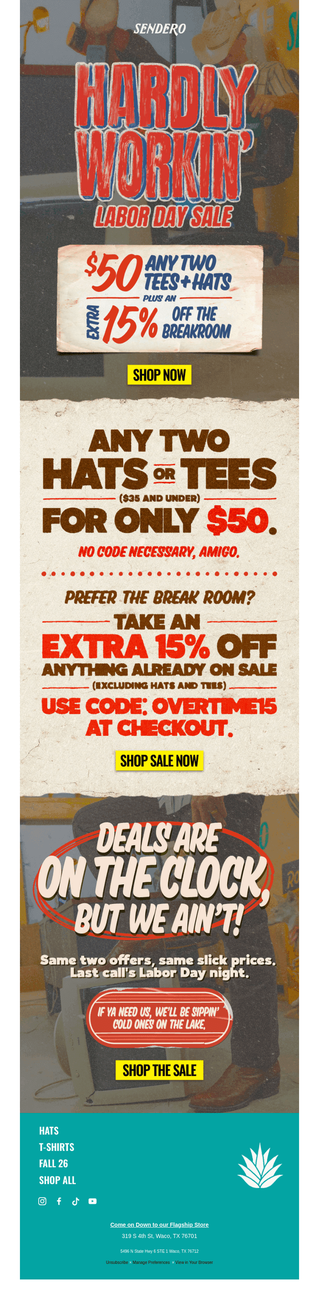 Up To 40% Off The Good Stuff!