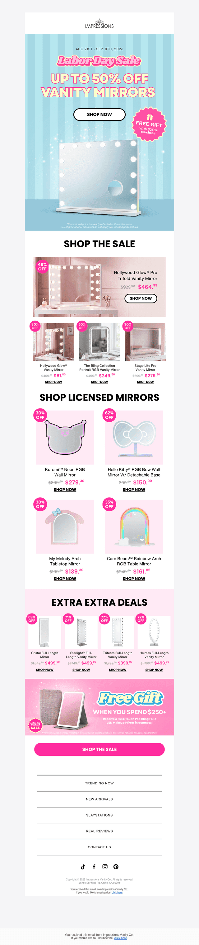 Labor Day Sale