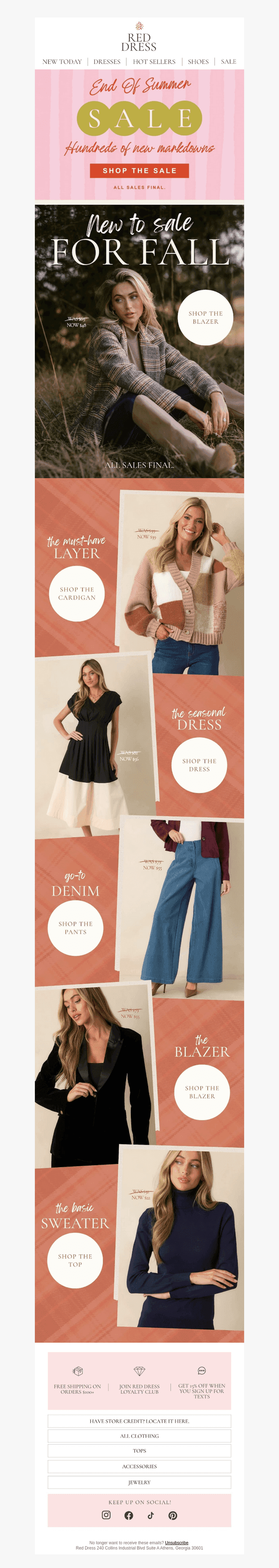 Fall styles on sale RIGHT NOW👀