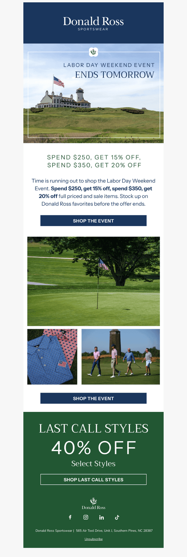Labor Day Weekend Event Ends Soon
