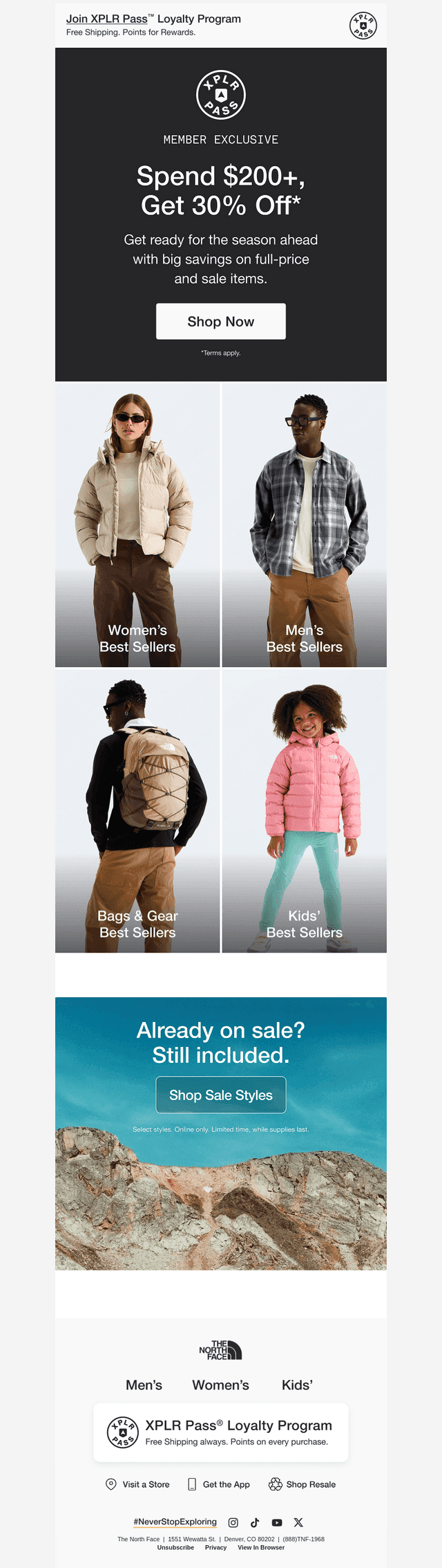 Ends tomorrow: Save 30% when you spend $200+