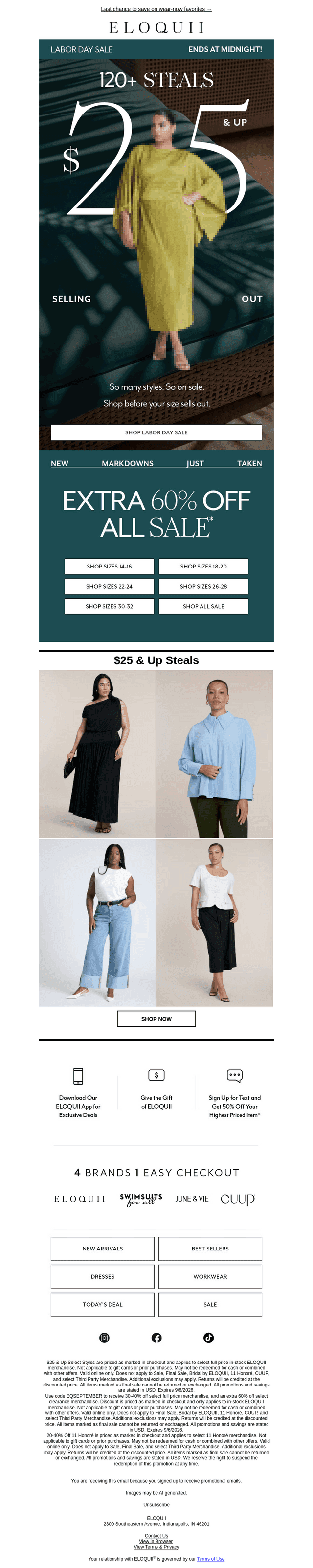 Ends TONIGHT: 120+ steals from $25 💔
