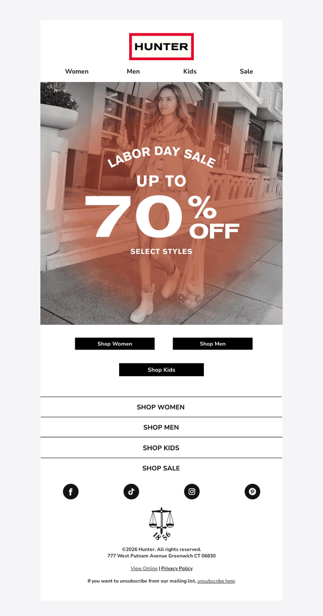 Ends Tomorrow: Up To 70% OFF