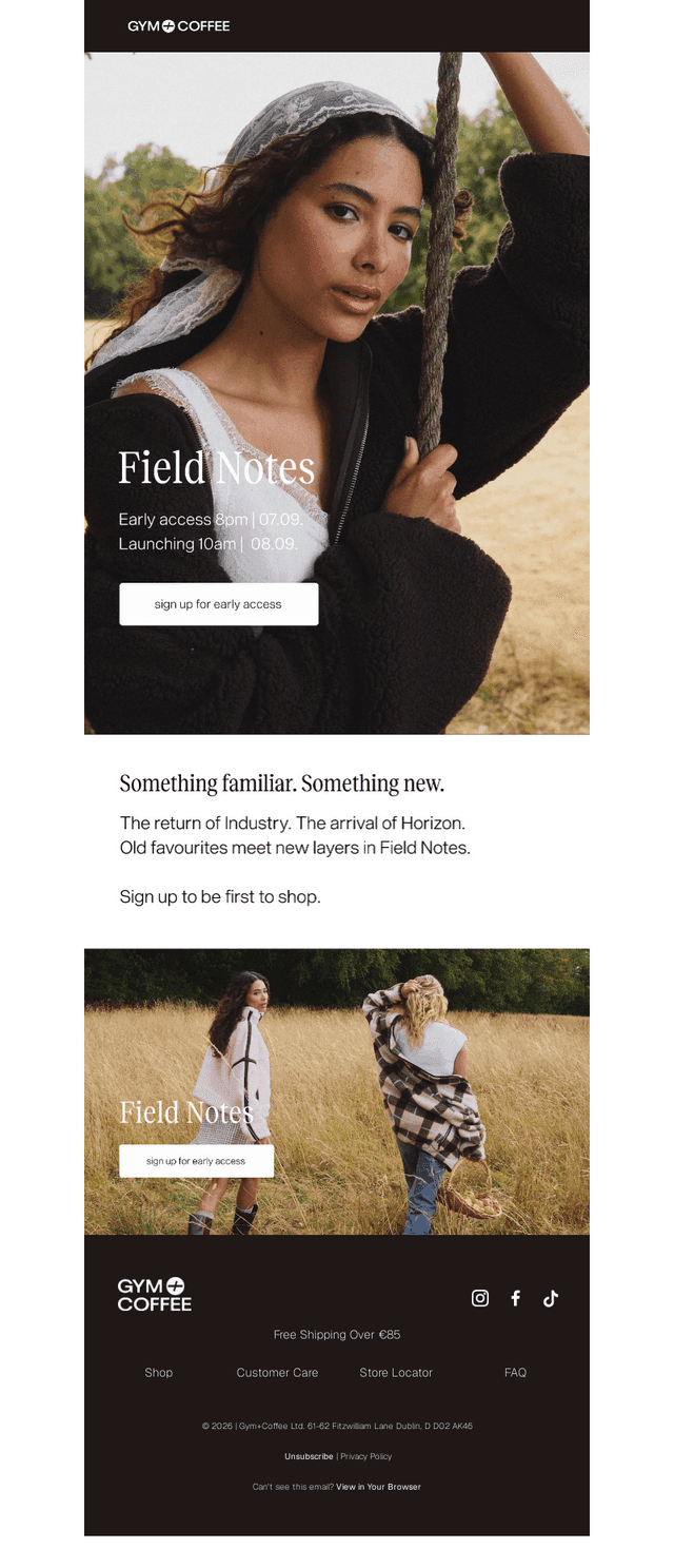 First in line for Field Notes