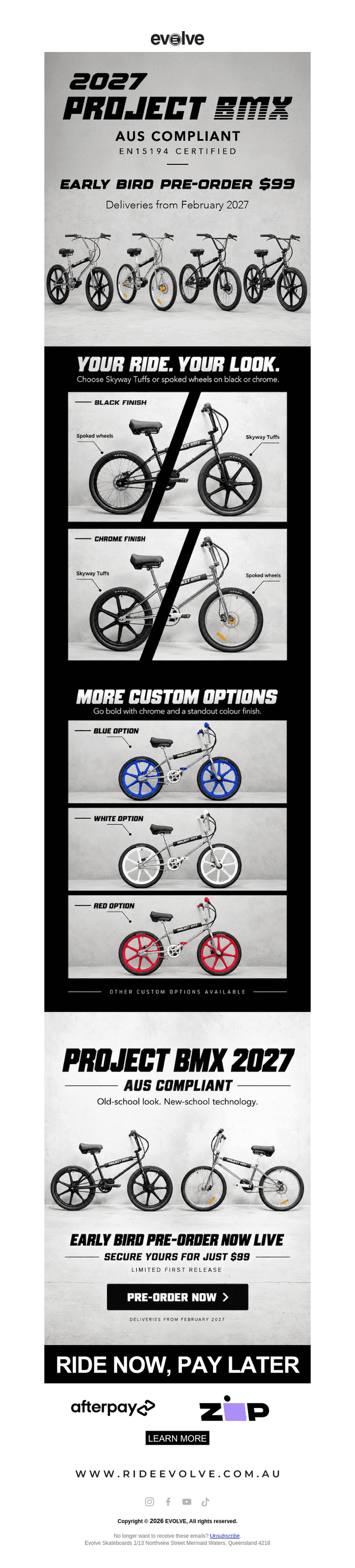 Secure your 2027 Project BMX for $99 🇦🇺