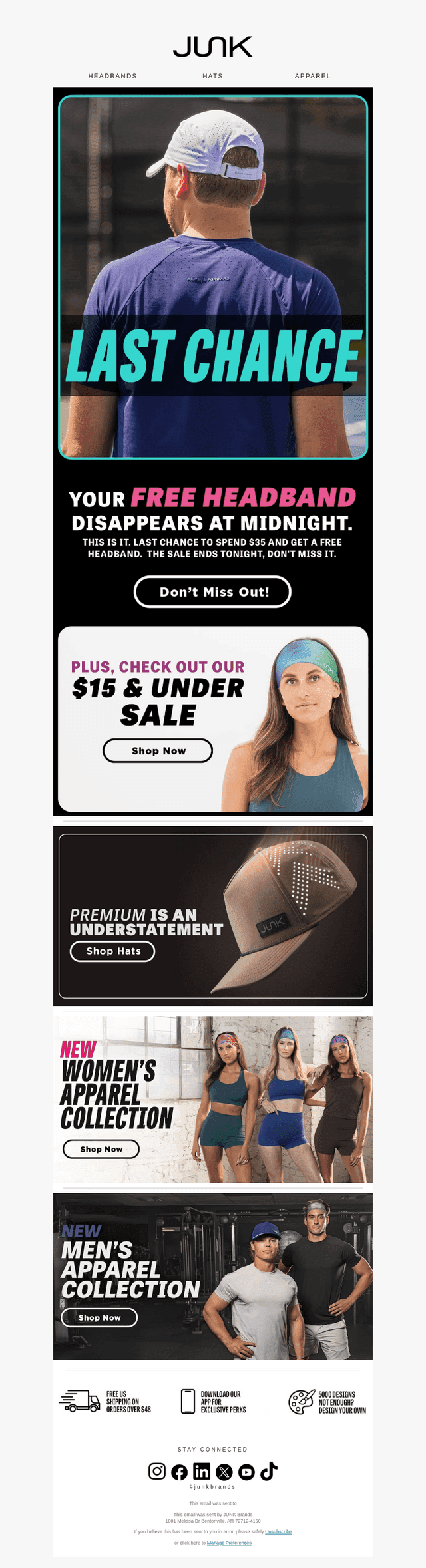 Final Hours: FREE Headband When You Spend $35