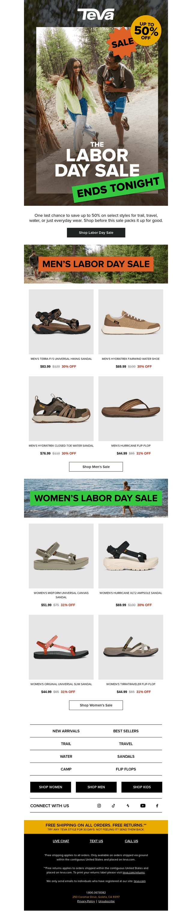 Teva email from Mon, Sep 7, 2026