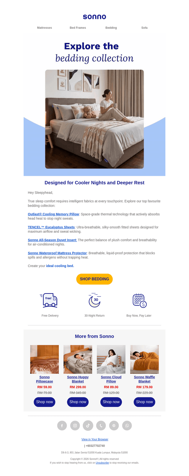 Better Sleep Starts with Better Bedding 🛌