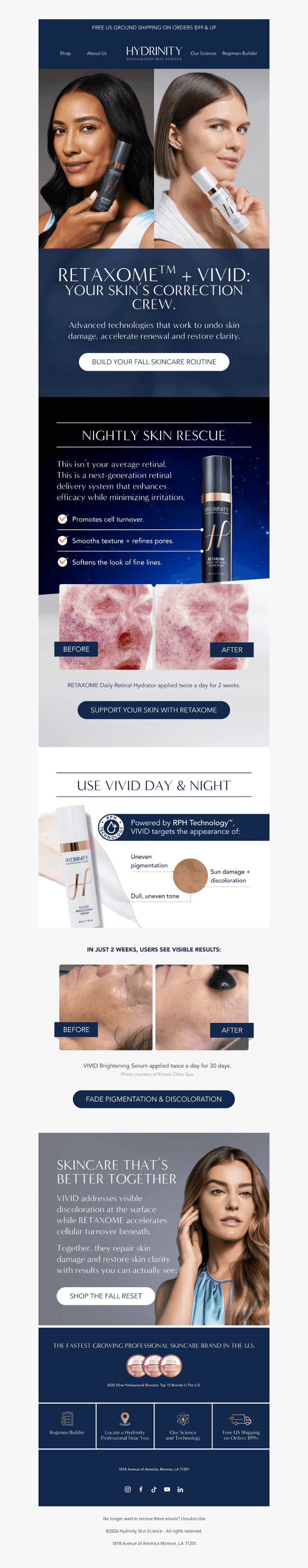 Hydrinity email from Tue, Sep 8, 2026