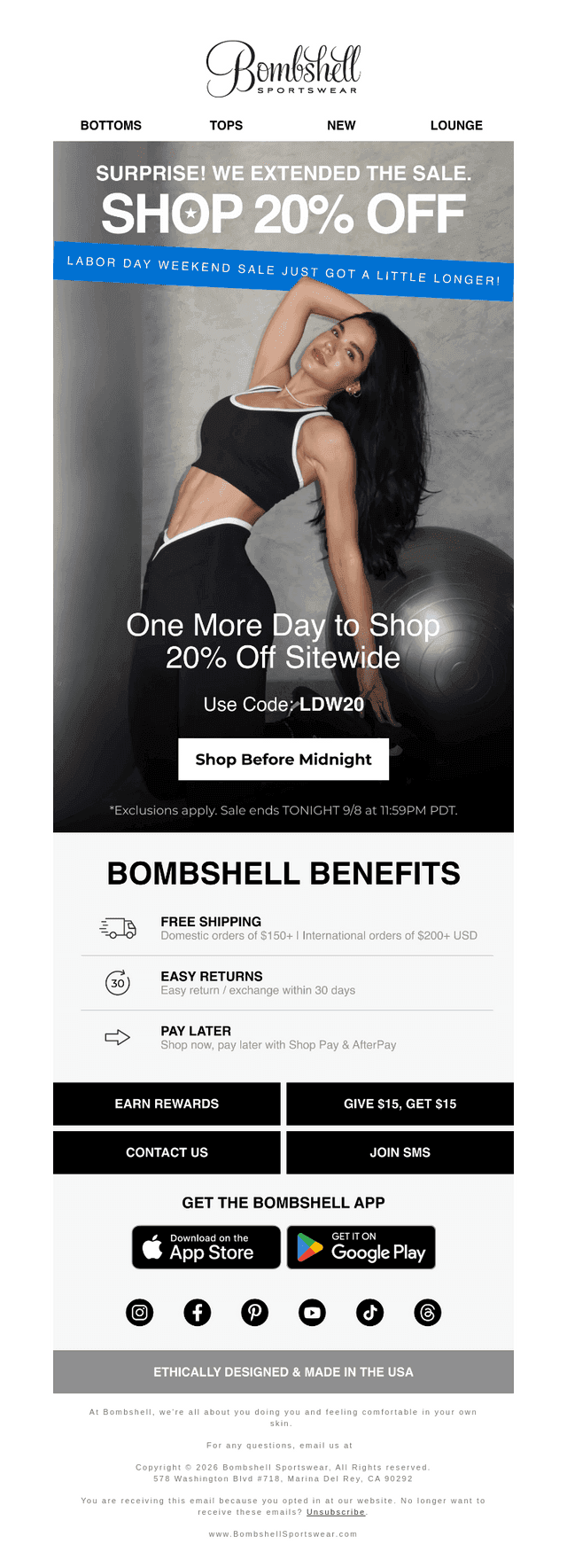 Missed It? We Extended 20% OFF 🎉