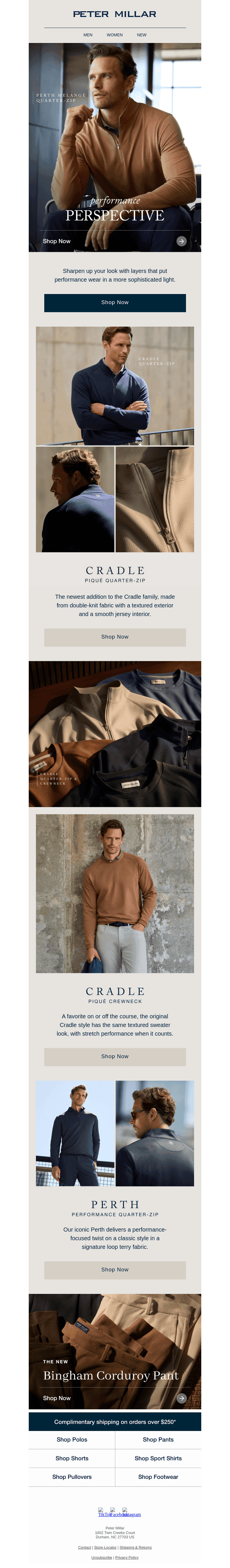 Three Layers. One Performance Perspective.