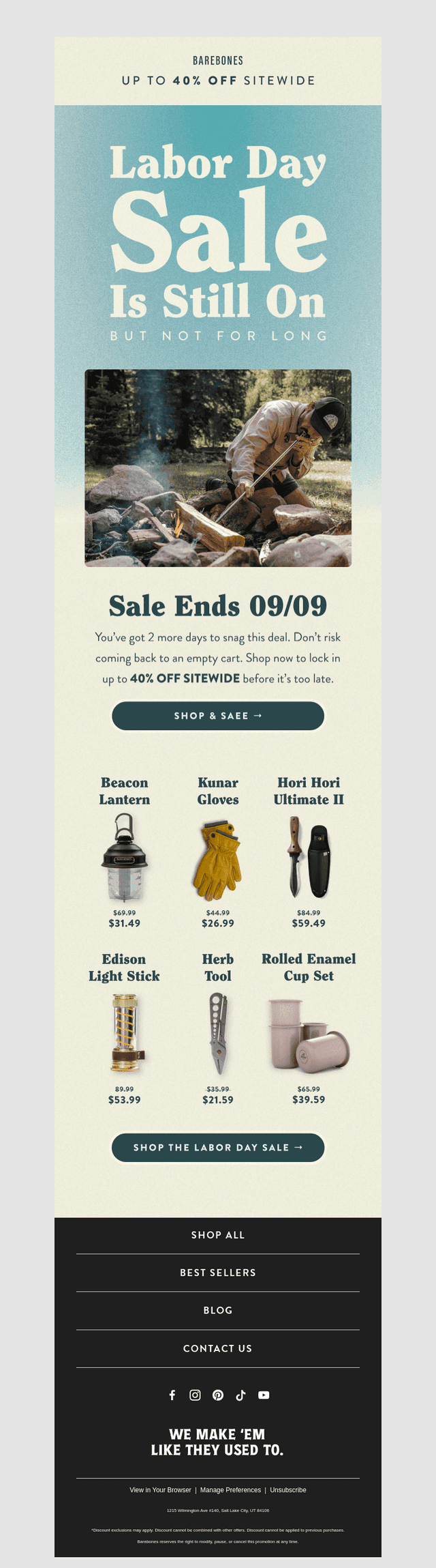 2 Days Left to Save