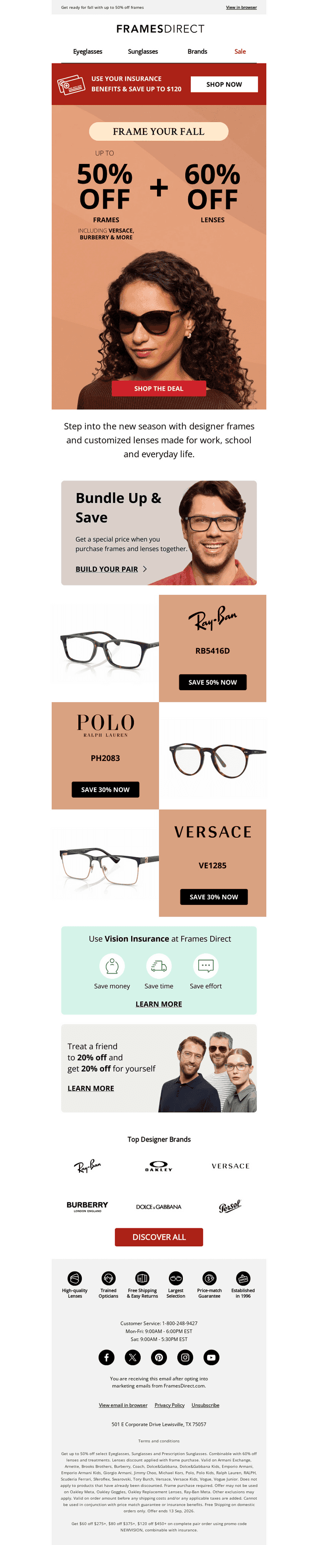 Look inside: Early Fall savings have arrived