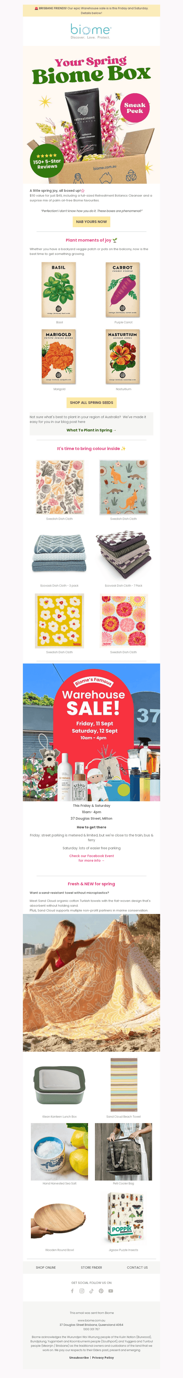 Biome email from Wed, Sep 9, 2026