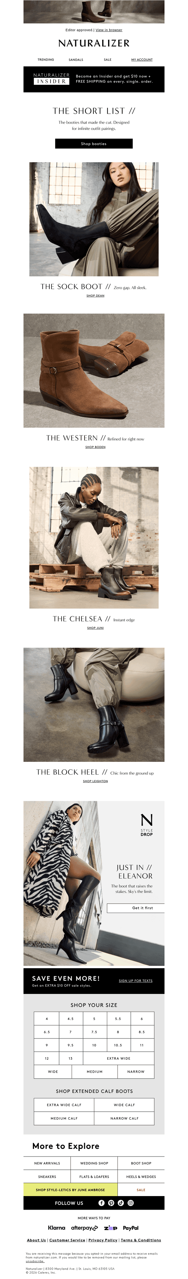 Fall’s hero booties, revealed