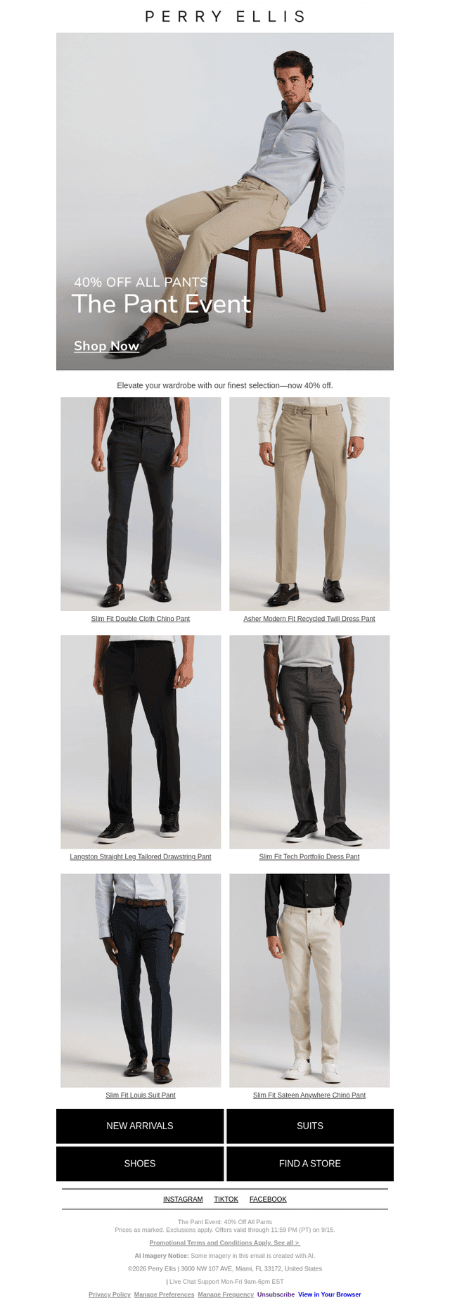 The Pant Event Has Arrived
