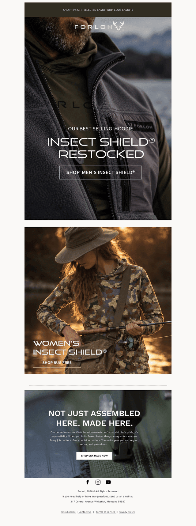 Insect Shield® is BACK IN STOCK!