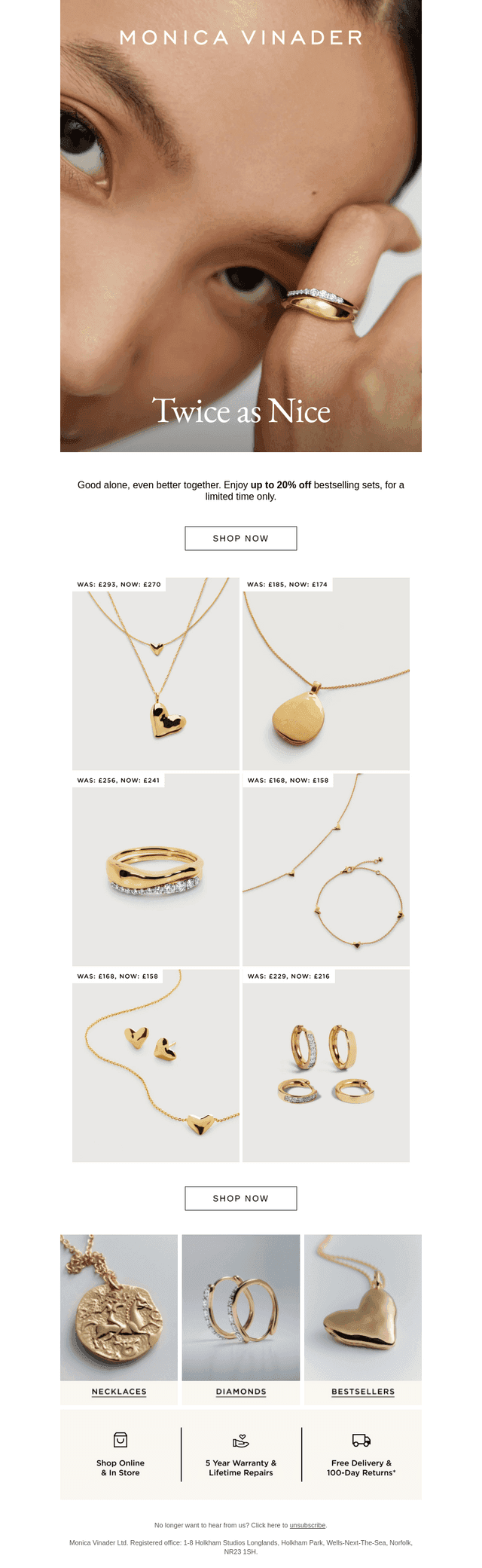 Price Drop: Up to 20% Off
