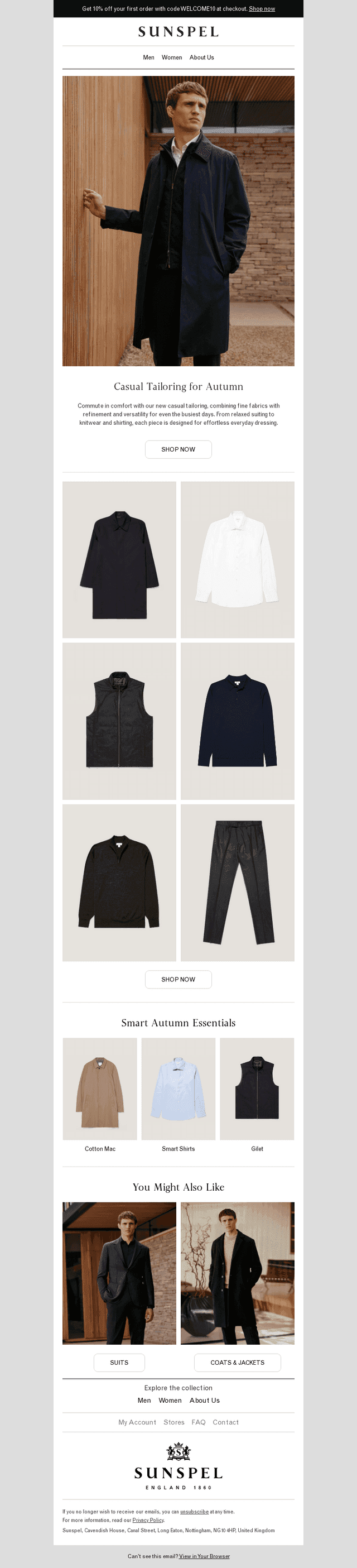 Casual Tailoring for Autumn