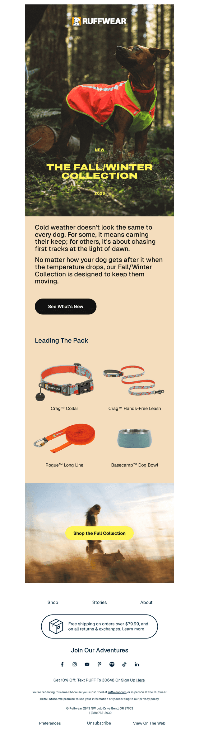 Ruffwear email from Thu, Sep 10, 2026