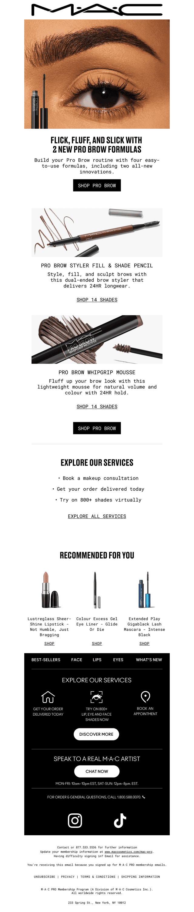MAC Cosmetics email from Thu, Sep 10, 2026